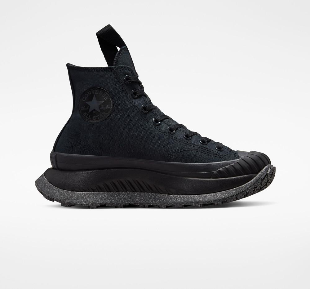 Converse Chuck 70 At Cx Counter Climate Unisex High Top Platform Skor Herr Svarta Svarta Svarta | 432560NPX