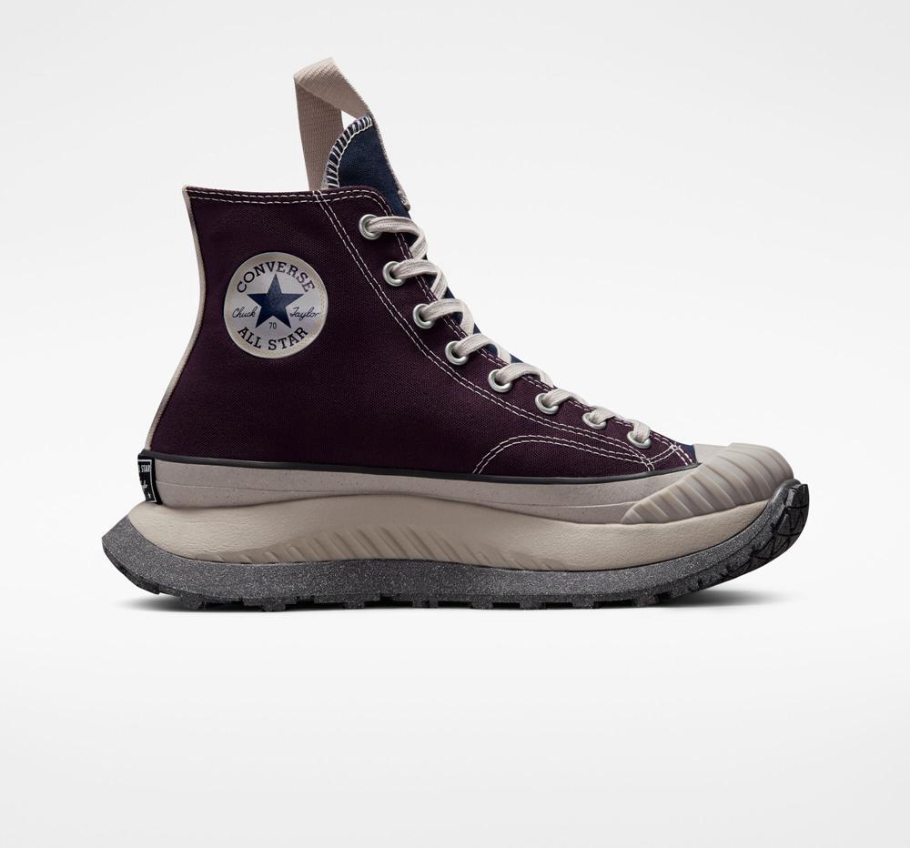 Converse Chuck 70 At Cx Counter Climate Unisex High Top Platform Skor Herr Svarta Obsidian | 983046SRC