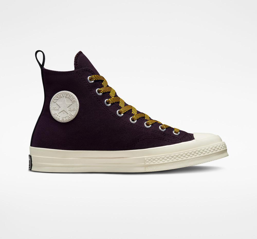 Converse Chuck 70 Counter Climate Gore Tex Unisex Höga Herr Svarta Gula | 726058TLD