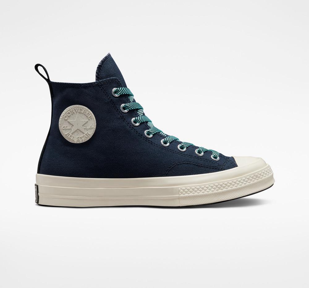 Converse Chuck 70 Counter Climate Gore Tex Unisex Stövlar Dam Marinblå Obsidian Ljus | 794120OVA