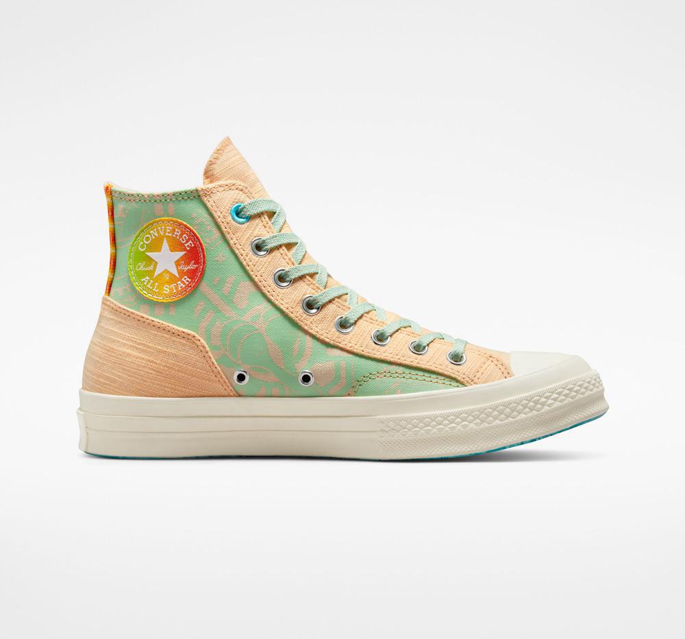 Converse Chuck 70 Mi Gente%2C Mi Alegria Unisex Höga Dam Vita | 375208GCA