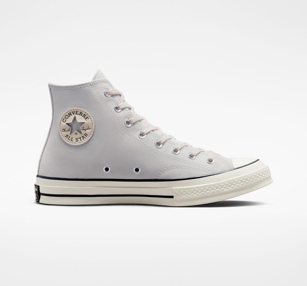 Converse Chuck 70 Mocka Unisex Höga Herr Khaki Svarta | 423691SRG