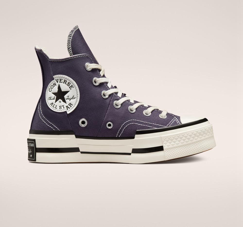 Converse Chuck 70 Plus Unisex Höga Herr Gröna Mörksvarta | 604172ZTG