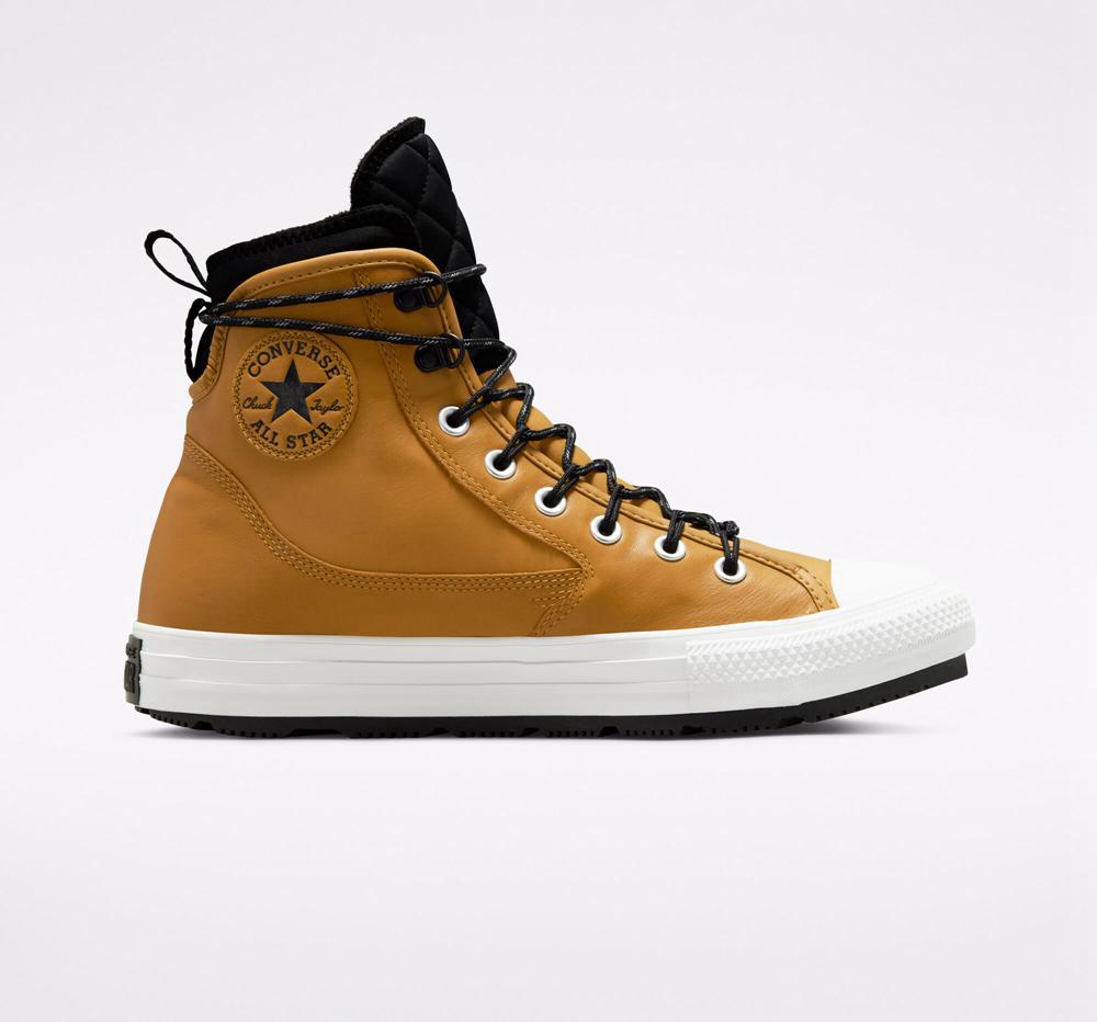 Converse Chuck Taylor All Star All Terrain Counter Climate Unisex Höga Herr Bruna Vita Svarta | 306978XCE