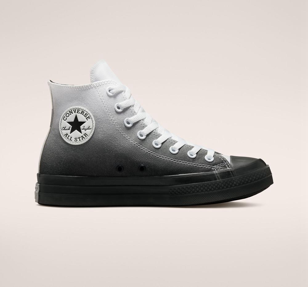 Converse Chuck Taylor All Star Cx Gradient Unisex Höga Herr Vita Svarta Vita | 853249AYP