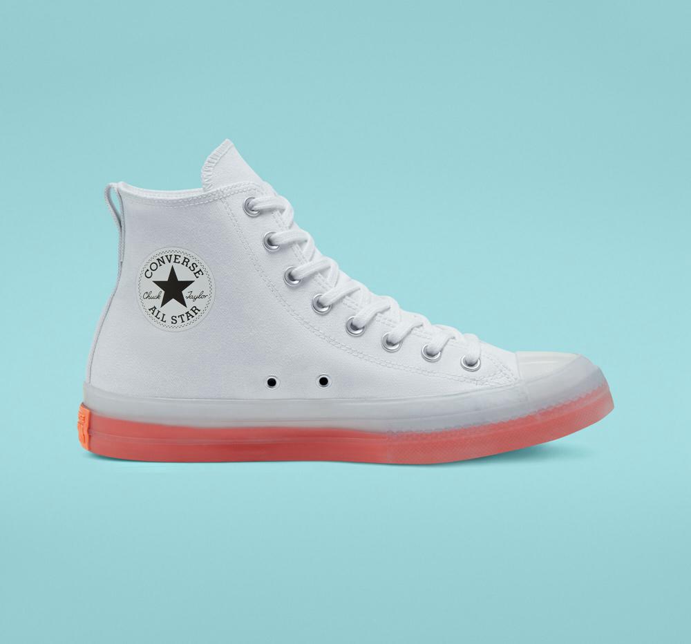 Converse Chuck Taylor All Star Cx Unisex Höga Herr Vita Mango | 319602KJR