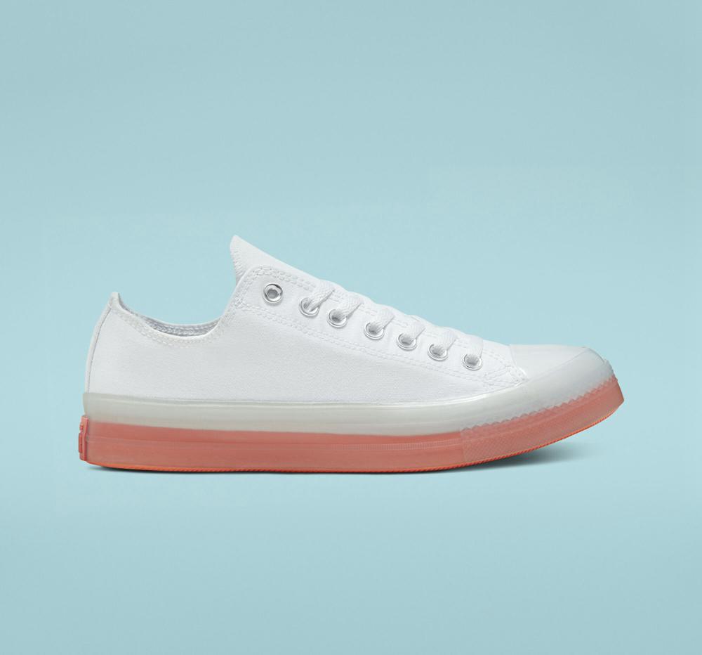Converse Chuck Taylor All Star Cx Unisex Låga Dam Vita Vita Mango | 381702BCO