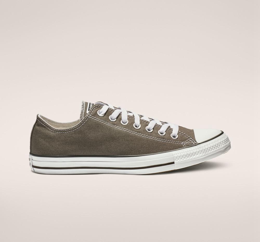 Converse Chuck Taylor All Star Klassiska Unisex Låga Herr Grå | 529846SAI