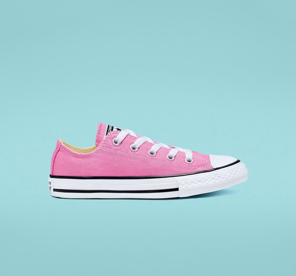 Converse Chuck Taylor All Star Klassiska Little Kids Låga Pojke Rosa | 658940PGI