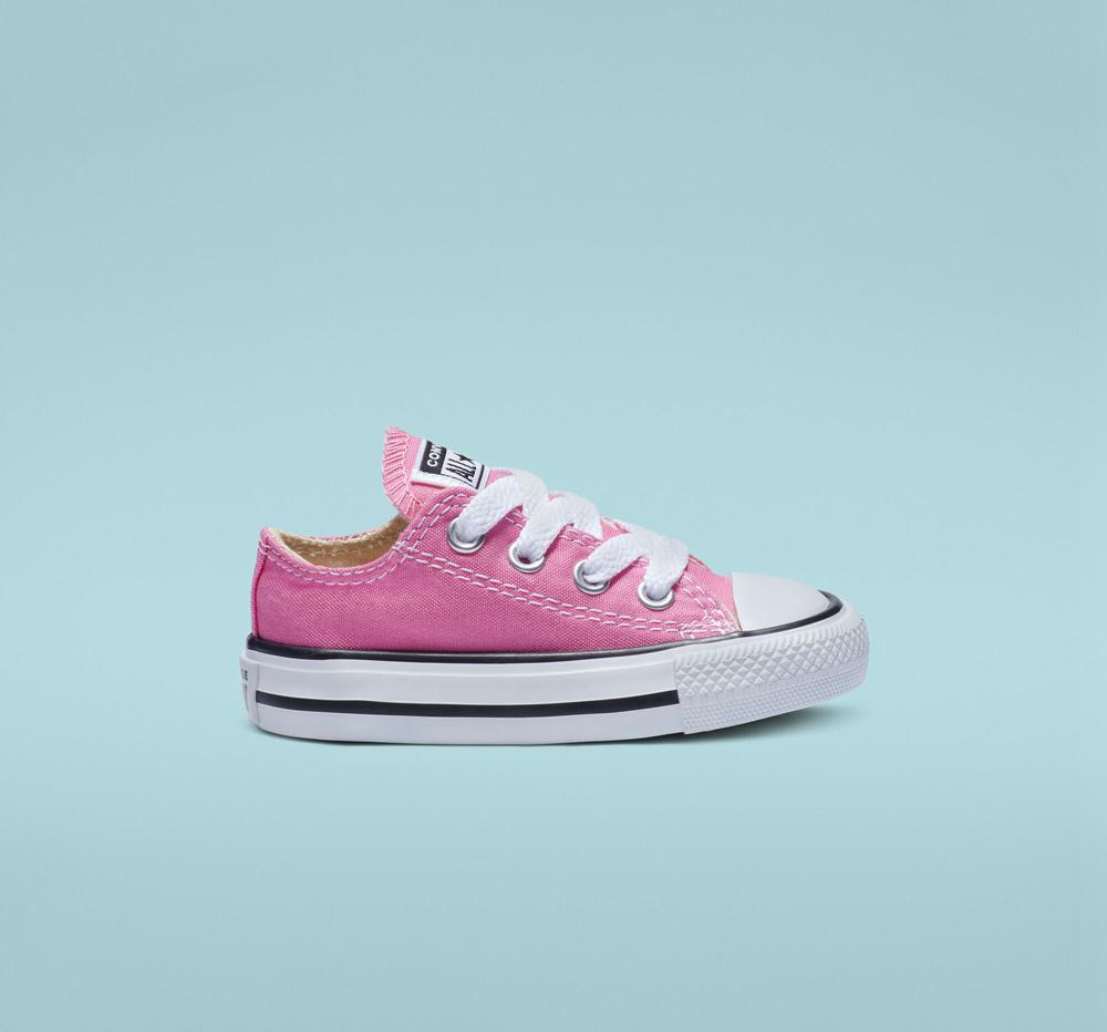 Converse Chuck Taylor All Star Klassiska Toddler Låga Pojke Rosa | 942865OUP