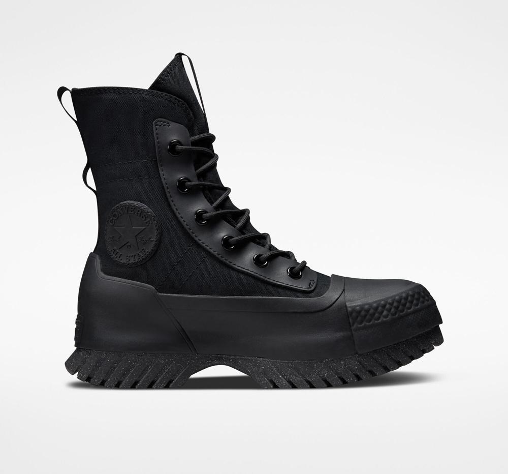 Converse Chuck Taylor All Star Lugged 2.0 Counter Climate Unisex High Top Platform Skor Dam Svarta Svarta Svarta | 014538WUH