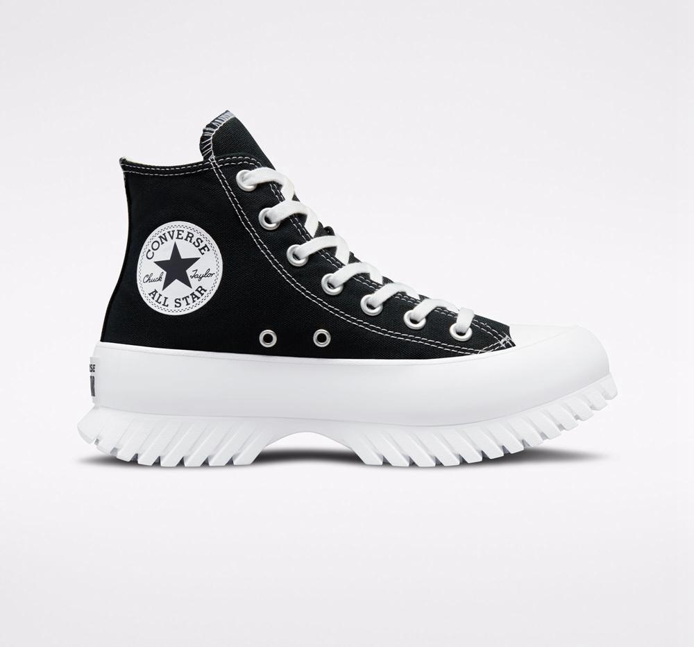 Converse Chuck Taylor All Star Lugged 2.0 Unisex Stövlar Dam Svarta Vita | 159643CMP