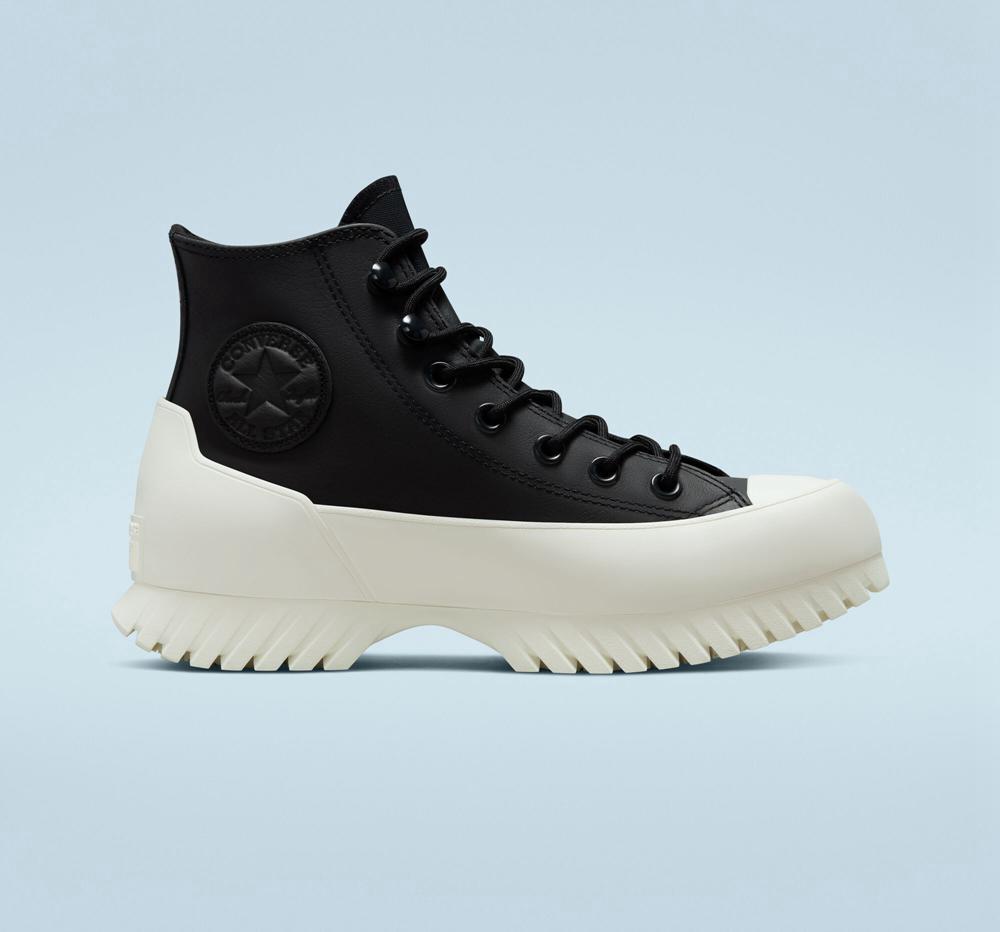Converse Chuck Taylor All Star Lugged 2.0 Counter Climate Unisex Höga Dam Svarta | 570168YFD
