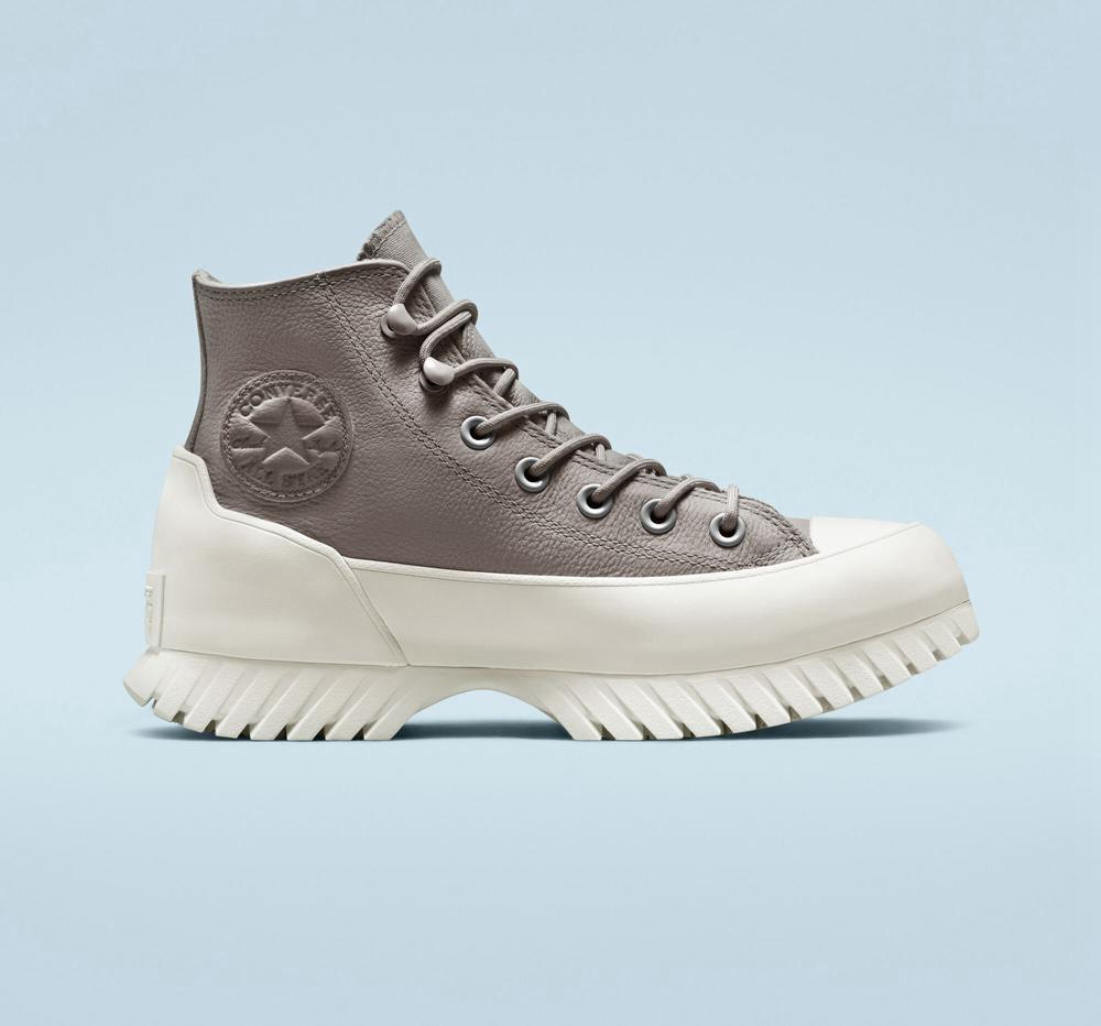 Converse Chuck Taylor All Star Lugged Vinter 2.0 Höga Dam Grå Beige | 629083BQG