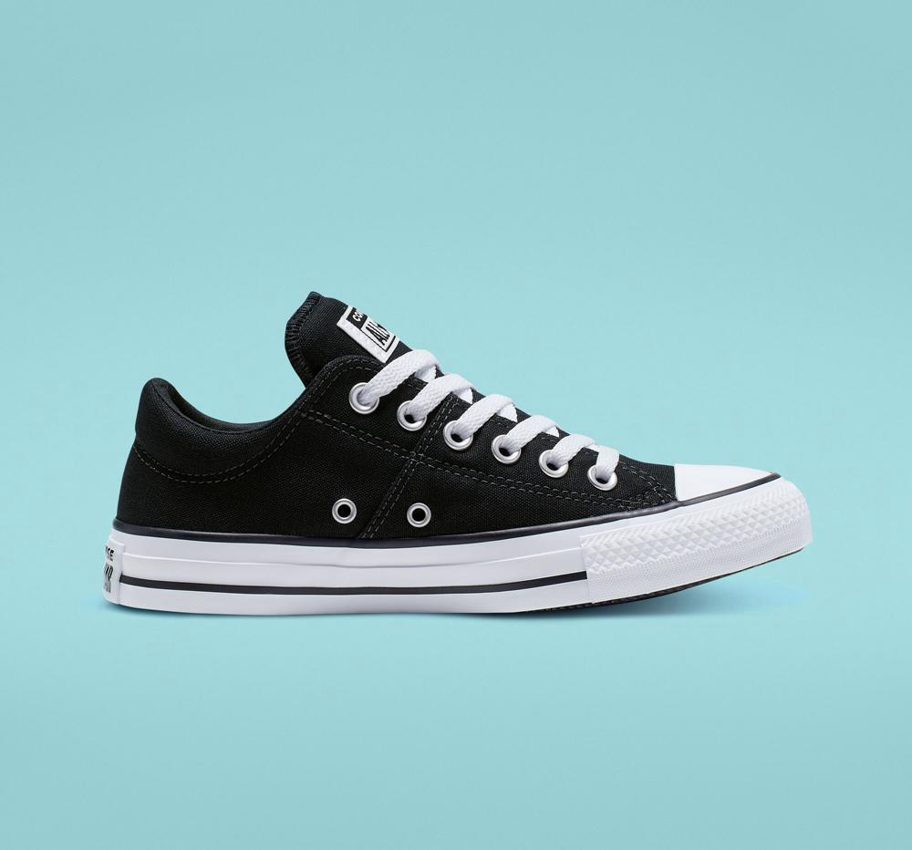 Converse Chuck Taylor All Star Madison Låga Dam Svarta Vita Svarta | 759014MDV