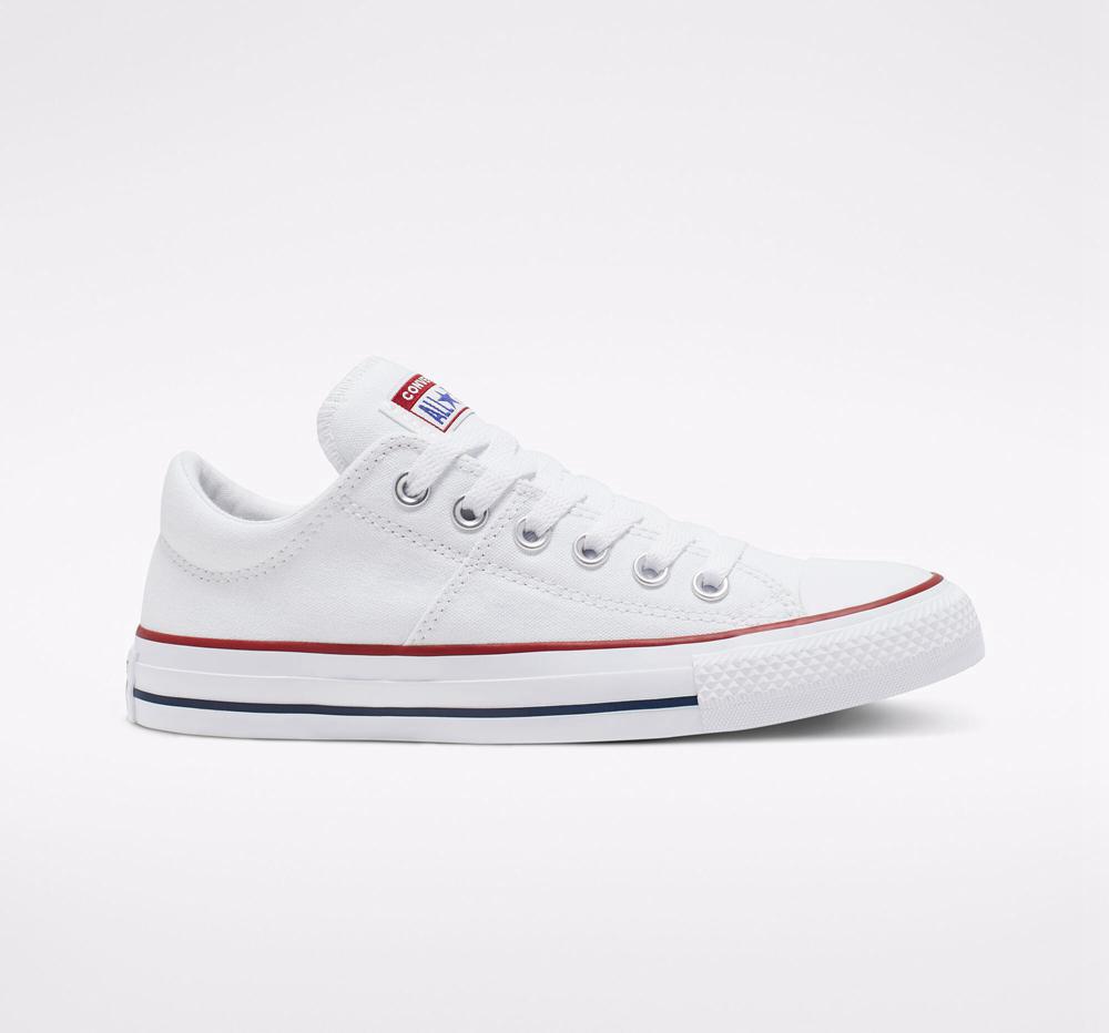 Converse Chuck Taylor All Star Madison Låga Dam Vita Vita Vita | 852163YFB