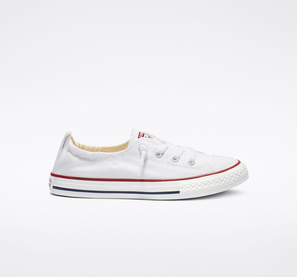 Converse Chuck Taylor All Star Shoreline Slip Big Kids Låga Pojke Vita | 079265EMO