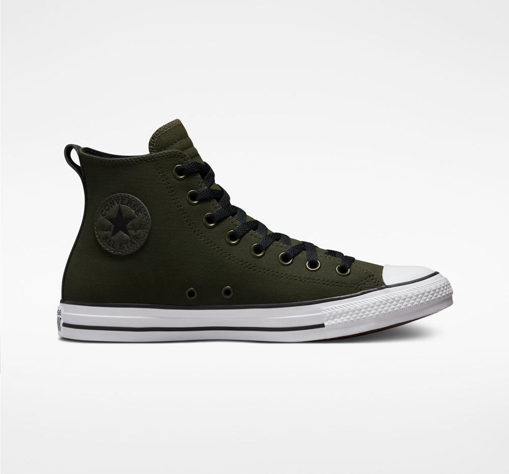 Converse Chuck Taylor All Star Tectuff Unisex Höga Herr Gröna Vita Svarta | 740835LHG