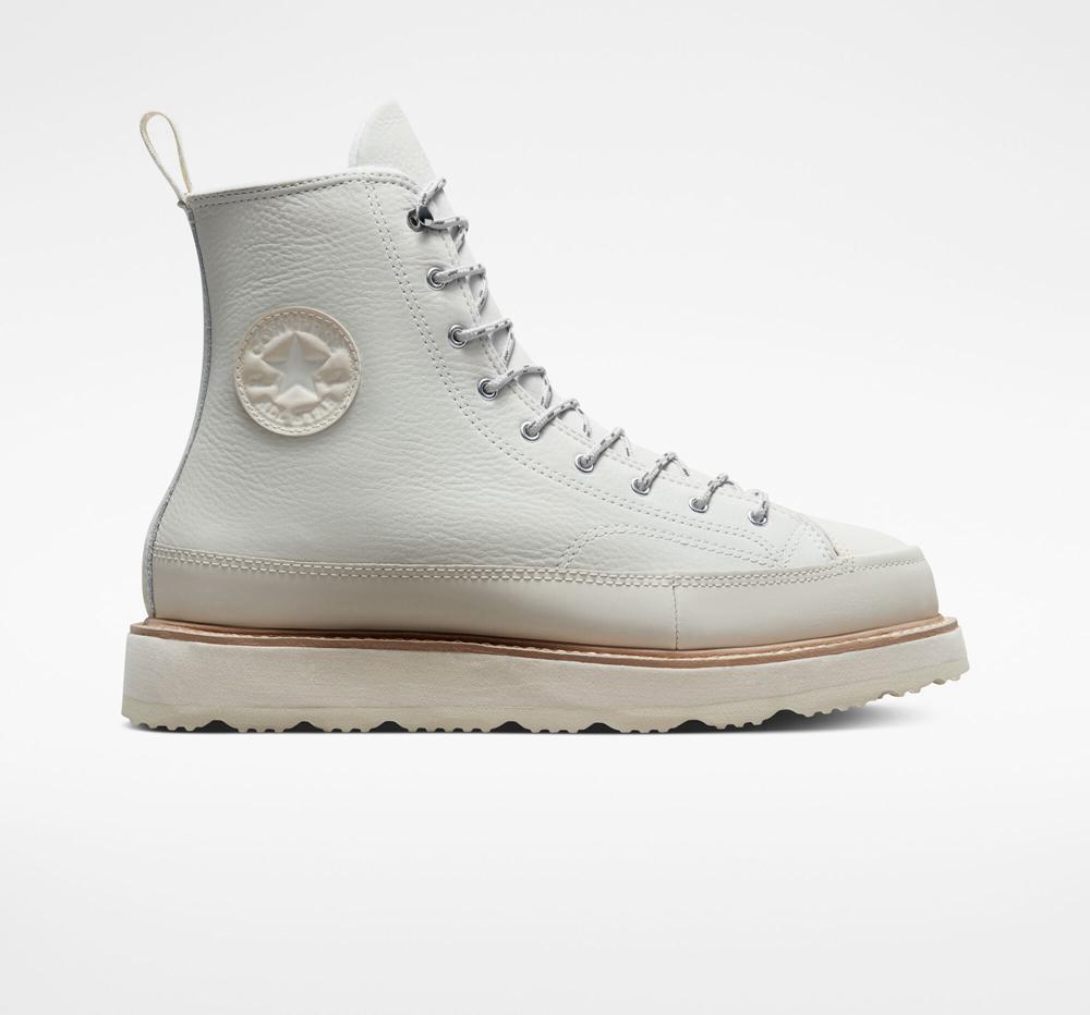 Converse Chuck Taylor Crafted Boot Unisex Höga Herr Vita Rosa | 763921OHN