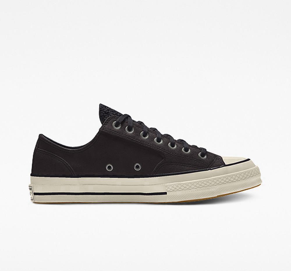 Converse Custom Chuck 70 Mocka By You Unisex Låga Herr Svarta | 684203KRC