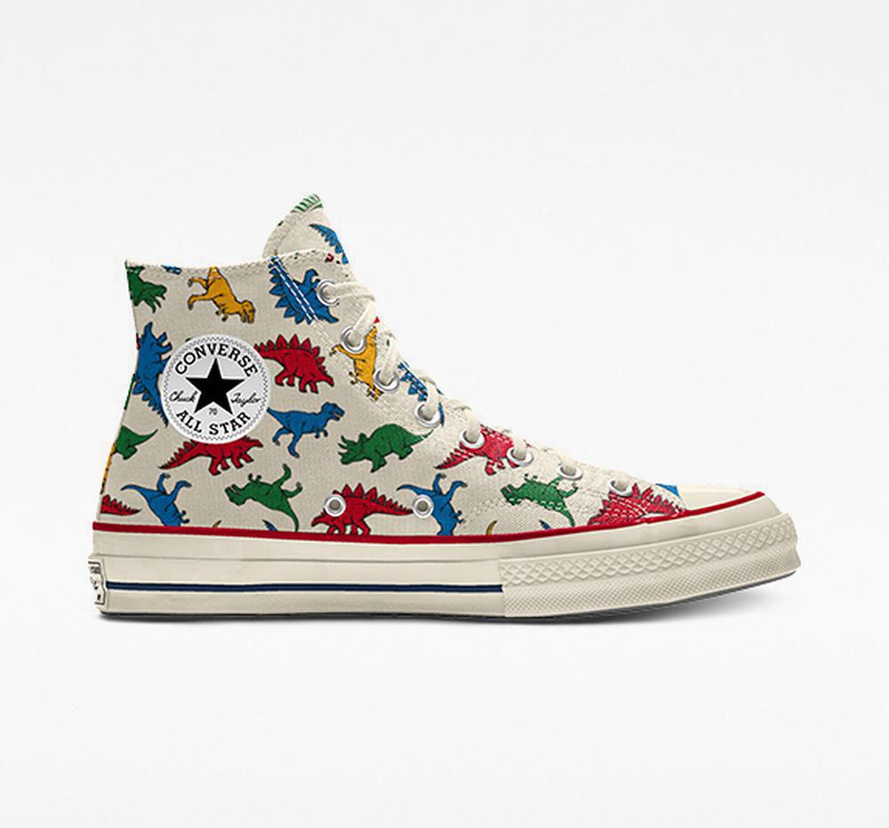 Converse Custom Chuck 70 Vintage Canvas By You Unisex Höga Dam Olika Färger | 326508OBA