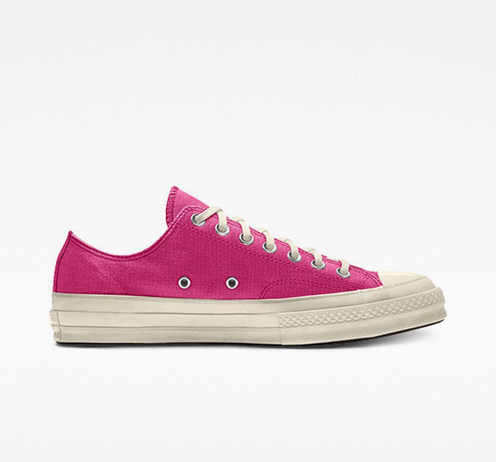 Converse Custom Chuck 70 Vintage Canvas By You Unisex Låga Herr Astralpink | 638971FNH