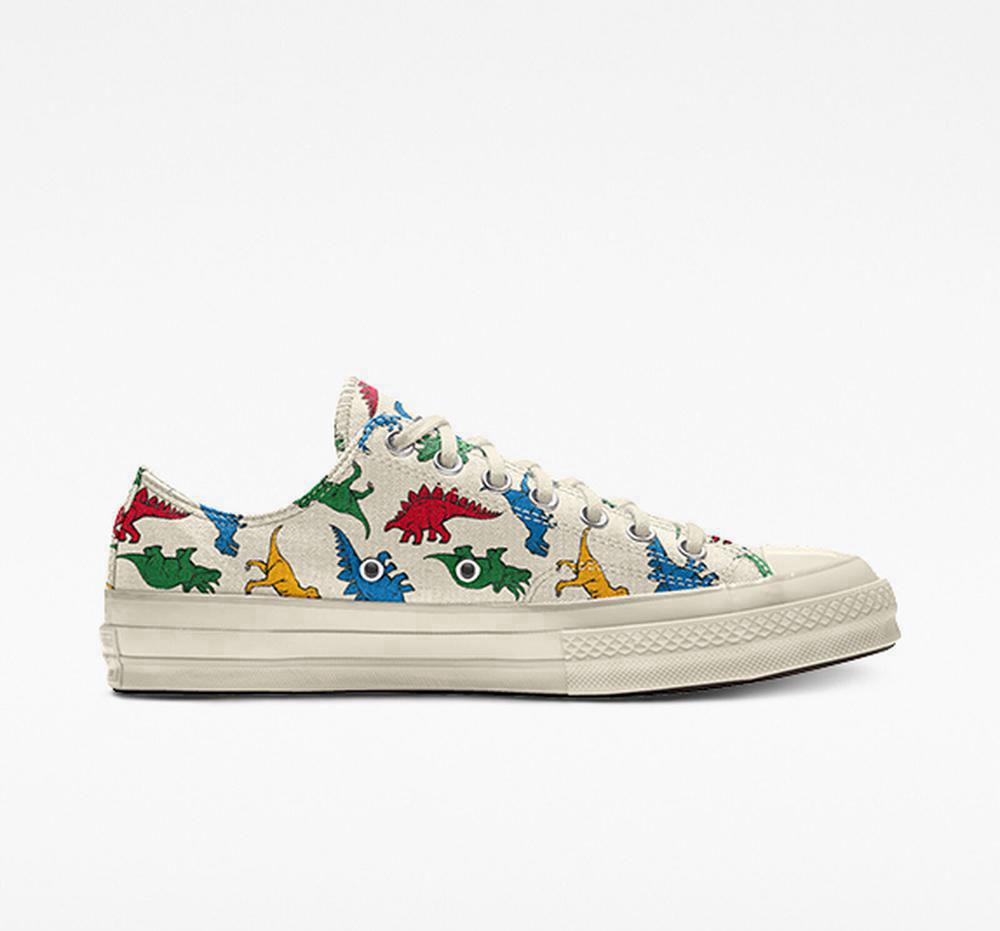 Converse Custom Chuck 70 Vintage Canvas By You Unisex Låga Herr Olika Färger | 873094RTM