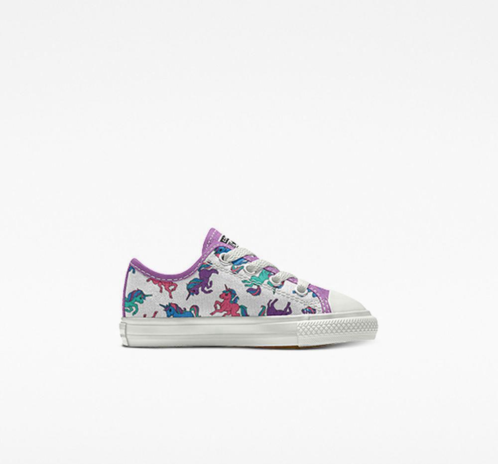 Converse Custom Chuck Taylor All Star By You Toddler Låga Tjej Olika Färger | 025183XWT