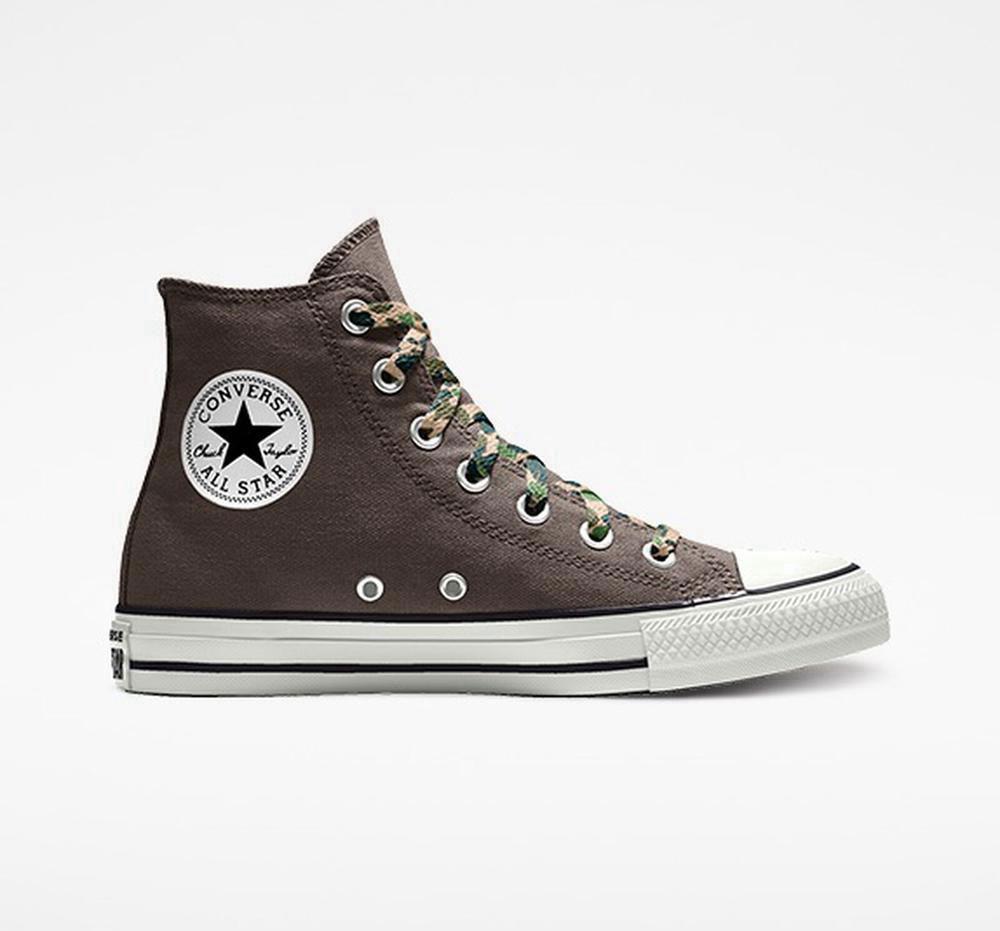 Converse Custom Chuck Taylor All Star By You Unisex Höga Dam Camo | 163578JPY
