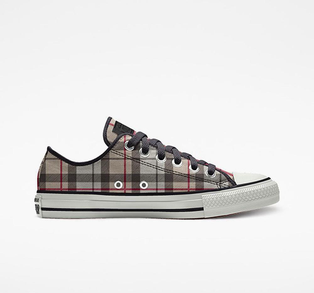 Converse Custom Chuck Taylor All Star By You Unisex Låga Dam Grå | 248130TSP