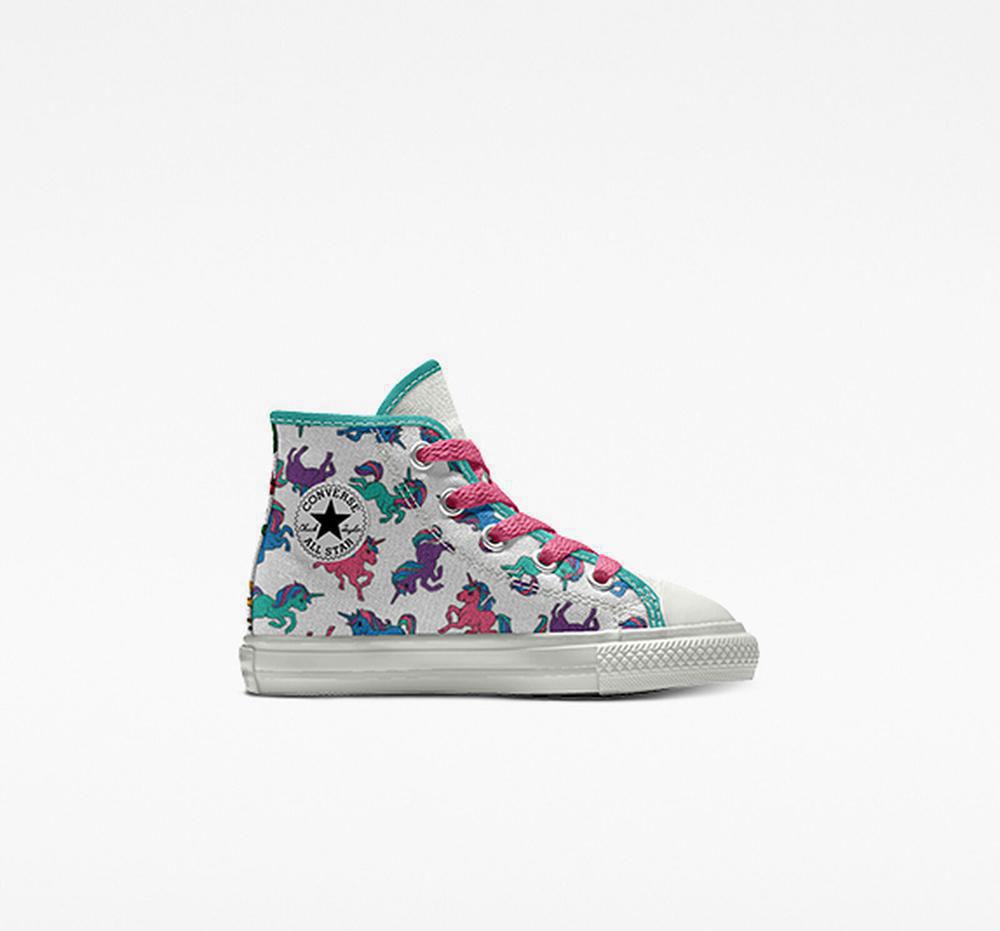 Converse Custom Chuck Taylor All Star By You Toddler Höga Tjej Olika Färger | 439718KLW