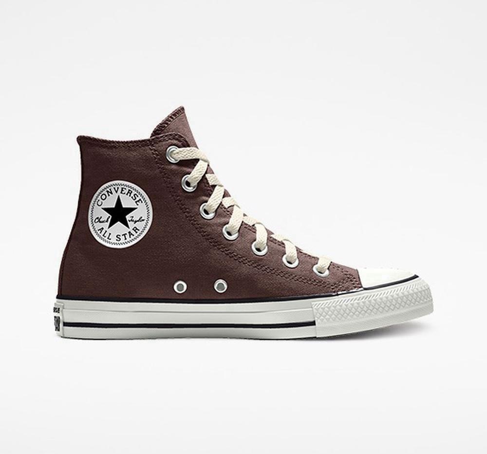 Converse Custom Chuck Taylor All Star By You Unisex Höga Dam Bruna | 654309FJV