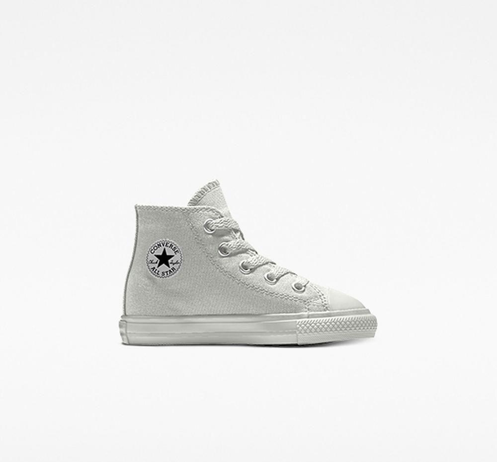Converse Custom Chuck Taylor All Star By You Toddler Höga Pojke Grå | 805643FPS