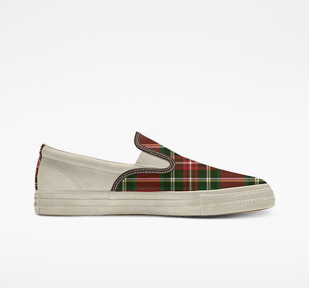 Converse Custom Chuck Taylor All Star Double Gore Slip By You Unisex Låga Dam Olika Färger | 978610TNV