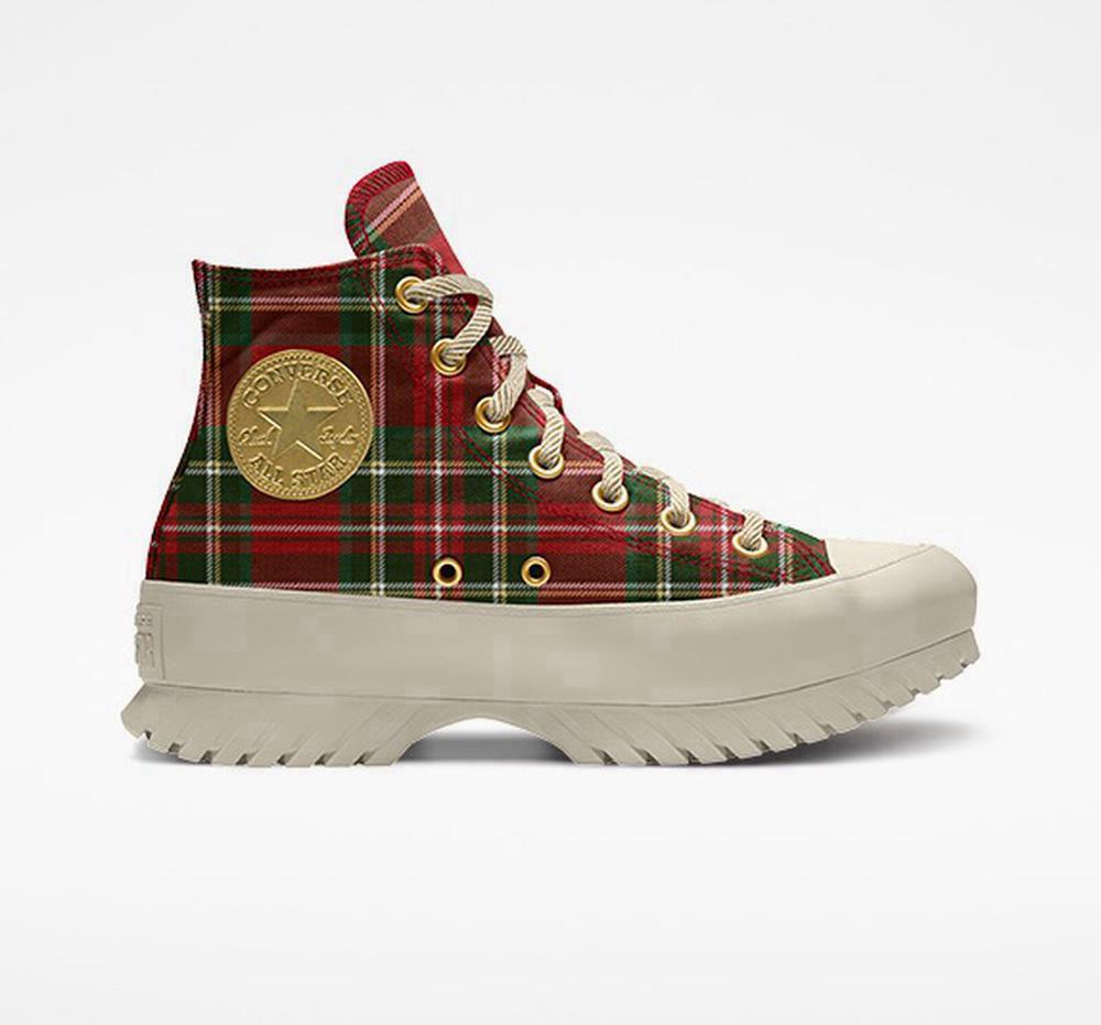 Converse Custom Chuck Taylor All Star Lugged Platform By You Unisex Höga Dam Olika Färger | 836710QPW