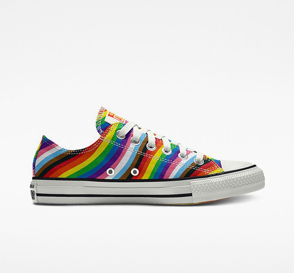 Converse Custom Chuck Taylor All Star Pride By You Unisex Låga Herr Olika Färger | 387025YBG