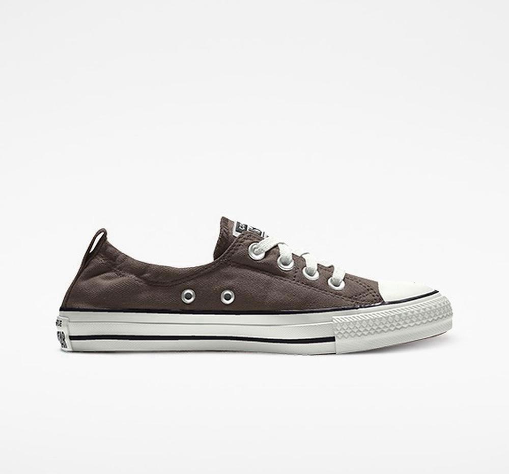 Converse Custom Chuck Taylor All Star Shoreline Slip By You Låga Dam Bruna | 205784OHE