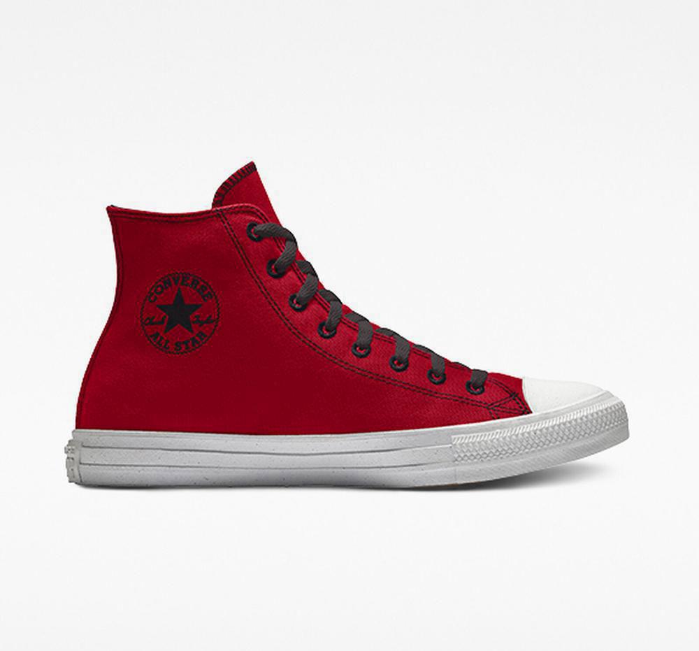 Converse Custom Chuck Taylor All Star Surplus By You Unisex Höga Dam Röda | 574391XUA