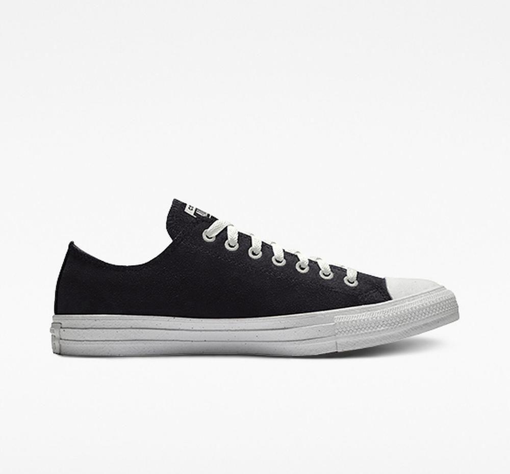 Converse Custom Chuck Taylor All Star Surplus By You Unisex Låga Dam Blacksuede | 702891YXT