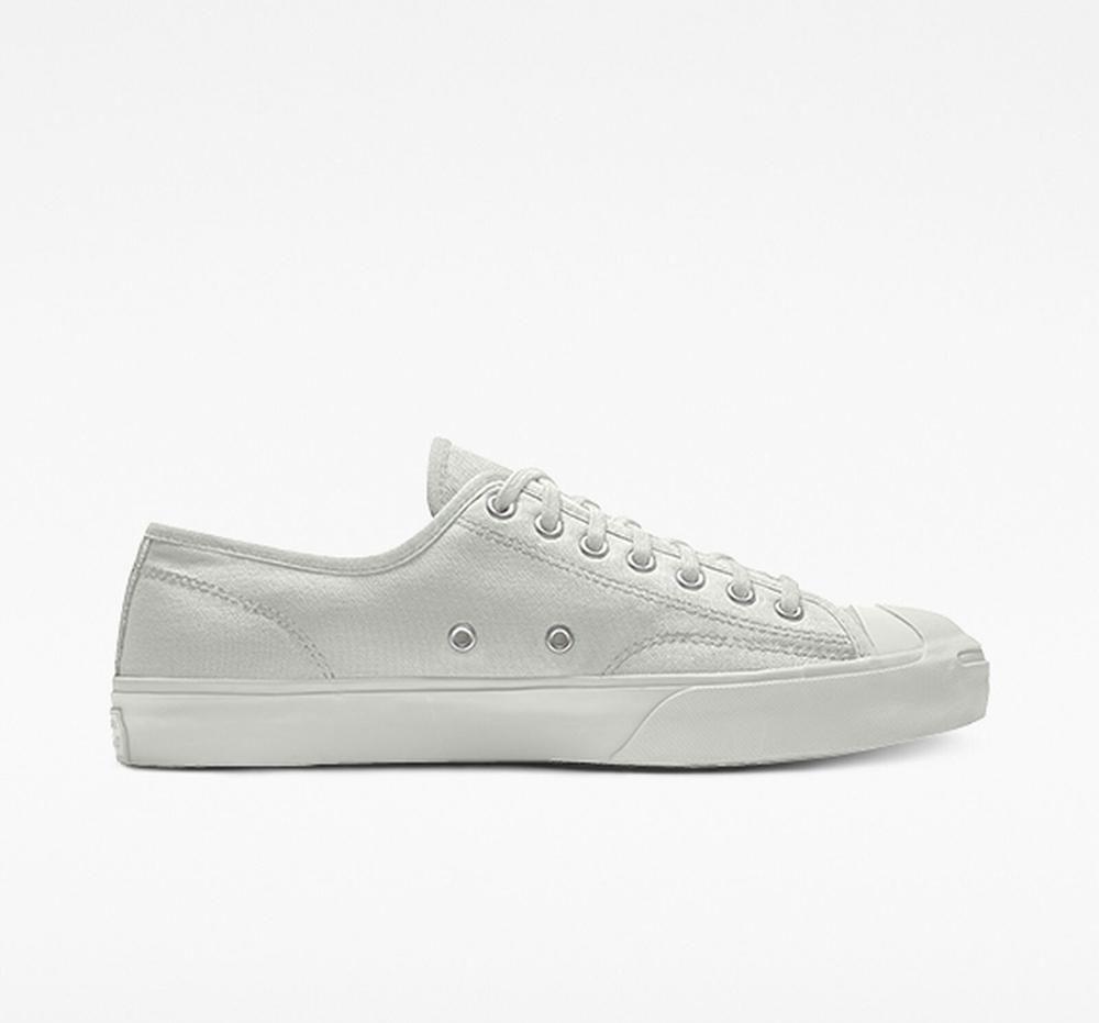 Converse Custom Jack Purcell Canvas By You Unisex Låga Herr Grå | 571624OFT