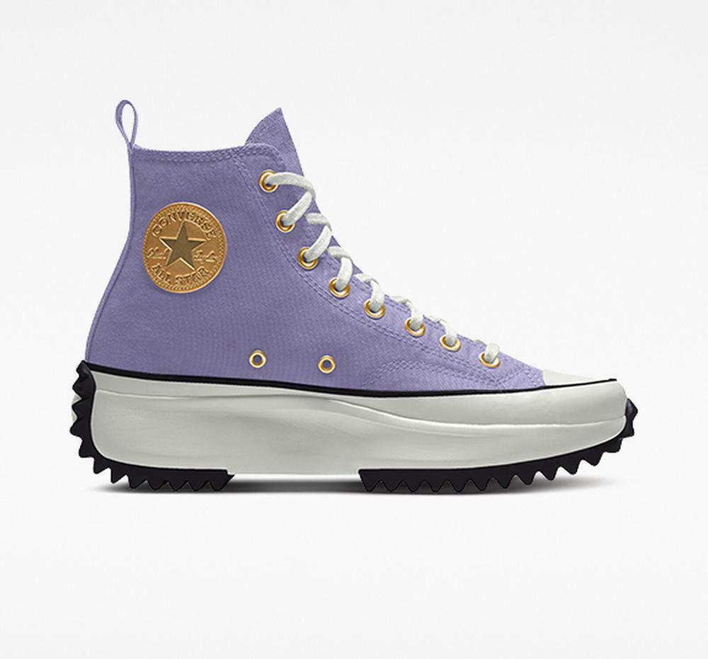 Converse Custom Run Star Hike By You Unisex Höga Herr Lila | 157982ORD