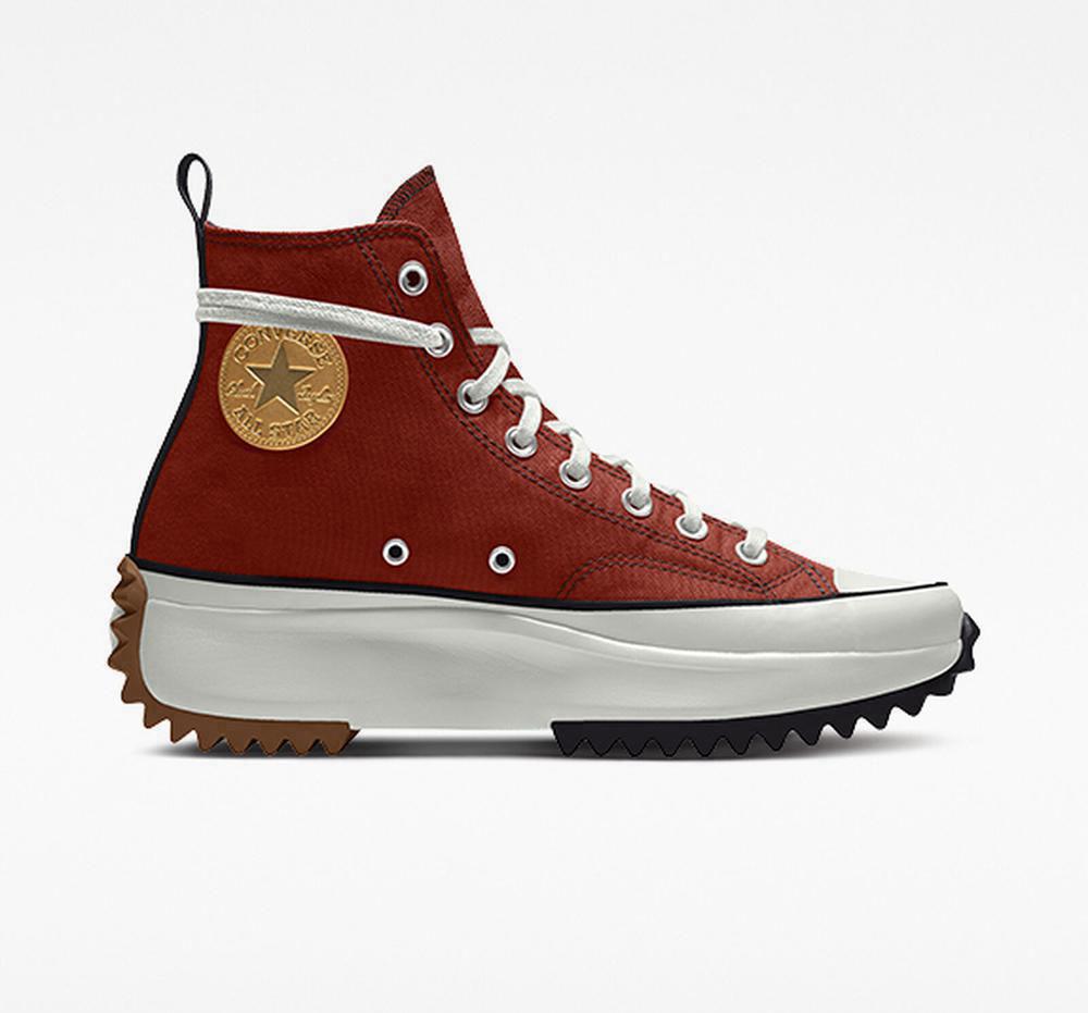 Converse Custom Run Star Hike By You Unisex Höga Herr Orange | 286075CKN