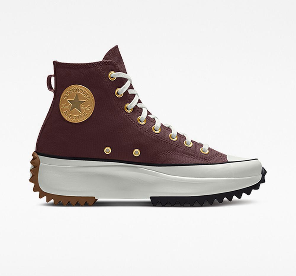 Converse Custom Run Star Hike By You Unisex Höga Herr Bruna | 730564VOK