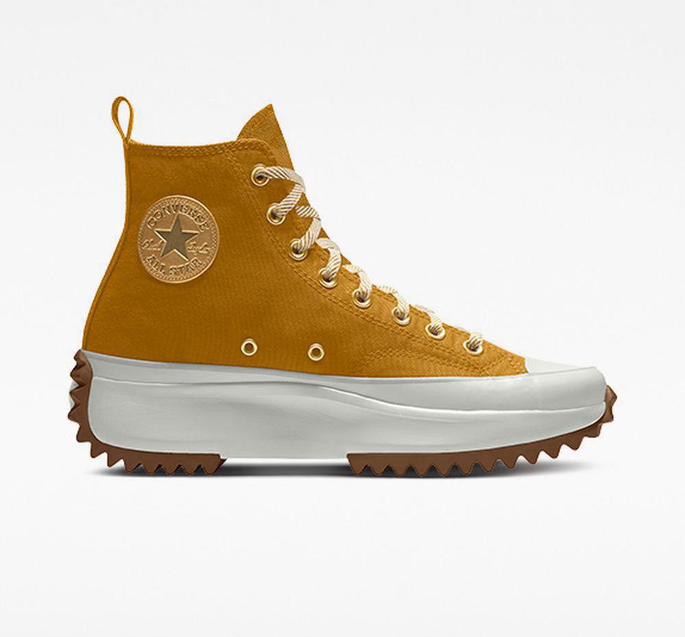 Converse Custom Run Star Hike By You Unisex Höga Herr Bruna | 852064EKU