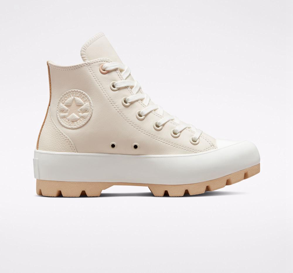 Converse Lugged Chuck Taylor All Star Höga Dam Vita | 978053WCK