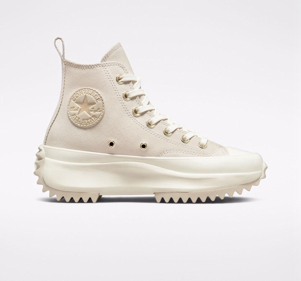 Converse Run Star Hike Platform Earthy Neutrals Unisex Höga Herr Khaki | 038425EWC