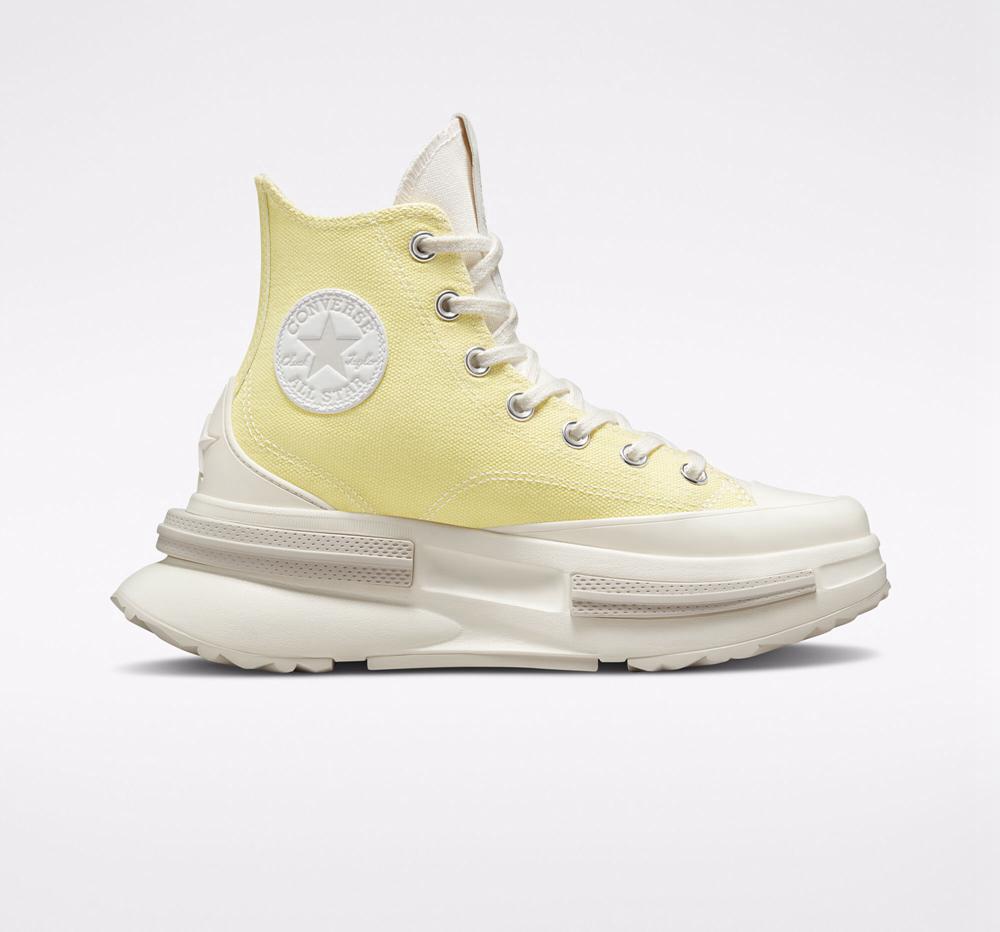 Converse Run Star Legacy Cx Unisex Höga Dam Gula Svarta | 128463OSH